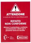ATTENZIONE - mancata raccolta dei rifiuti
